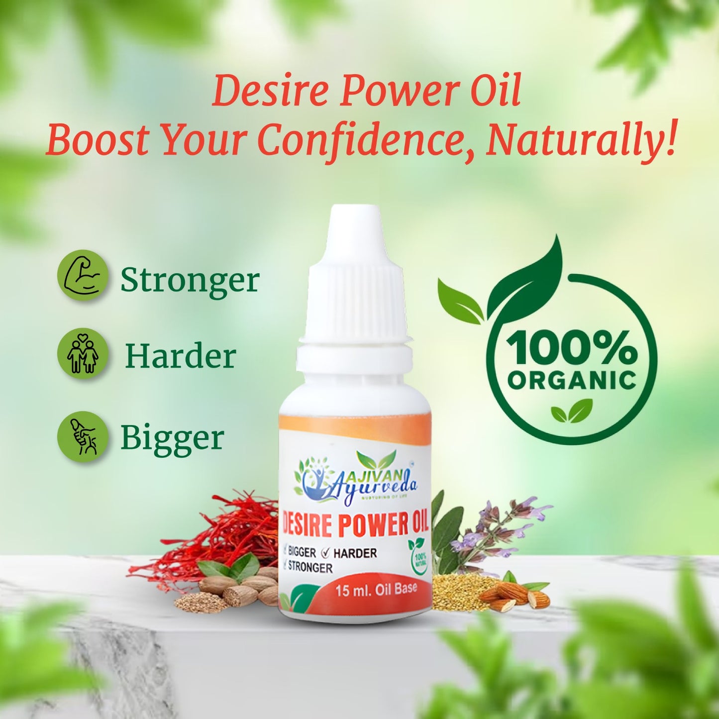 Men's Desire Power Oil